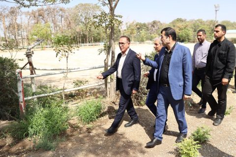 بازدید وزیر ورزش و جوانان از مجموعه سوارکاری نوروز آباد